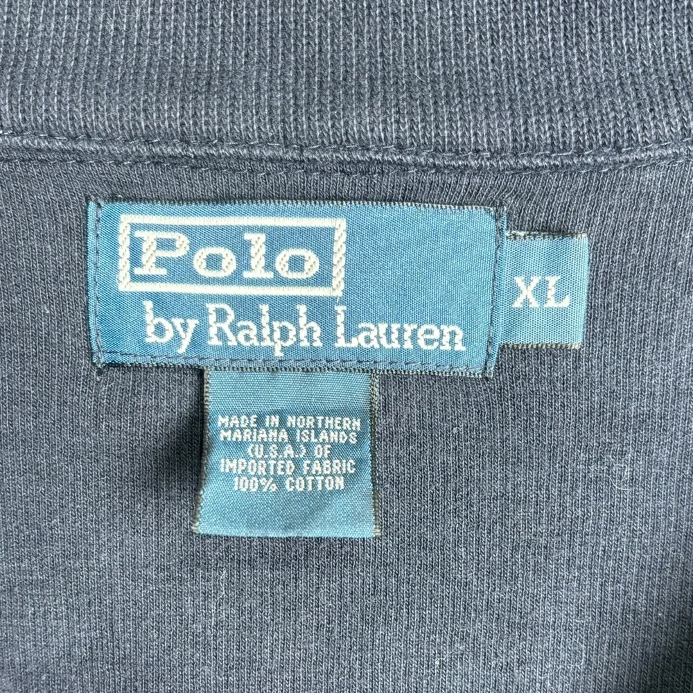 Polo Ralph Lauren Men's Navy Zip-Up Sweater